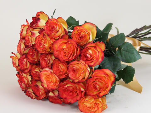 Hand Tied Bouquet of Roses