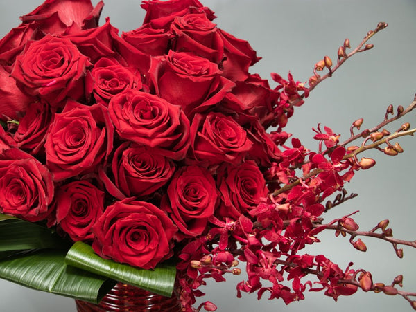Modern Traditional Roses Modern roses by Artsy Flora.