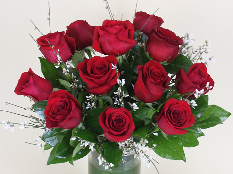 Traditional Red Roses - Artsy Flora